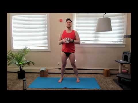 Beginner Naked Yoga | Intro to the Splits | Broz Fitness