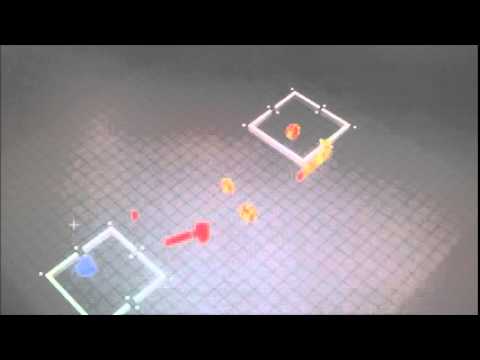 Crowd simulation or IA agents  from c++ to typescript with Emscripten to TS/JS  for babylon.js