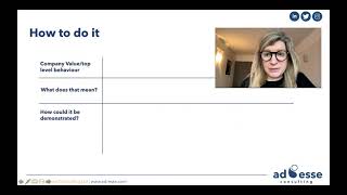 Celebrity How to align Values and Behaviours Profile