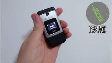 Sagem my401c Unboxing - Mobile phone menu browse, ringtones, games, wallpapers