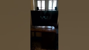 PLS HELP- VU 42" led tv displays black after a second