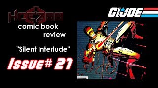 HCC788 comic book review: G.I. Joe #21 - Silent Interlude - the silent issue! Marvel Comcis
