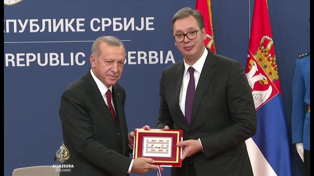 أردوغان وفوتشيتش في بلغراد: محادثات حول التعاون بين صربيا وتركيا