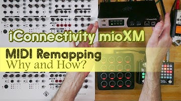 MIDI remapping with iConnectivity mioXM, Zoia and Two Phenols.