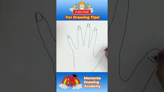 How To Draw Hands For Beginners Step By step #drawing #drawingtutorial #short