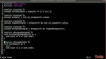 C++ Standard Template Library in Practice : Concepts | packtpub.com