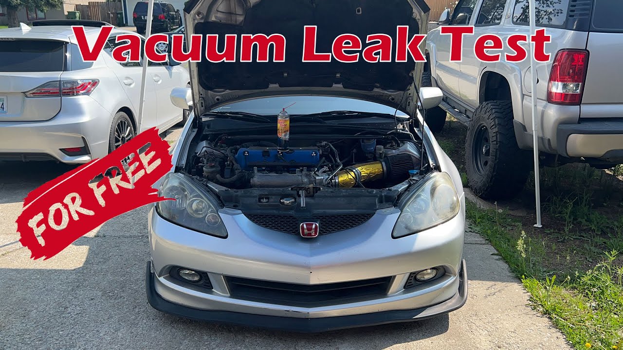 Vacuum Leak Test On The RSX YouTube