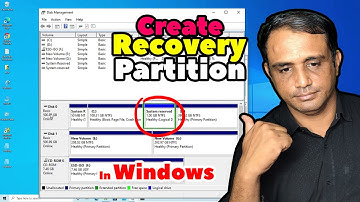 How to Create a Recovery Partition in Windows 11 or 10 PC or Laptop without Any Software - 2025