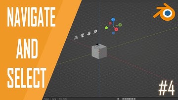 Blender Viewport Navigation and Selections in Blender #blendertutorial