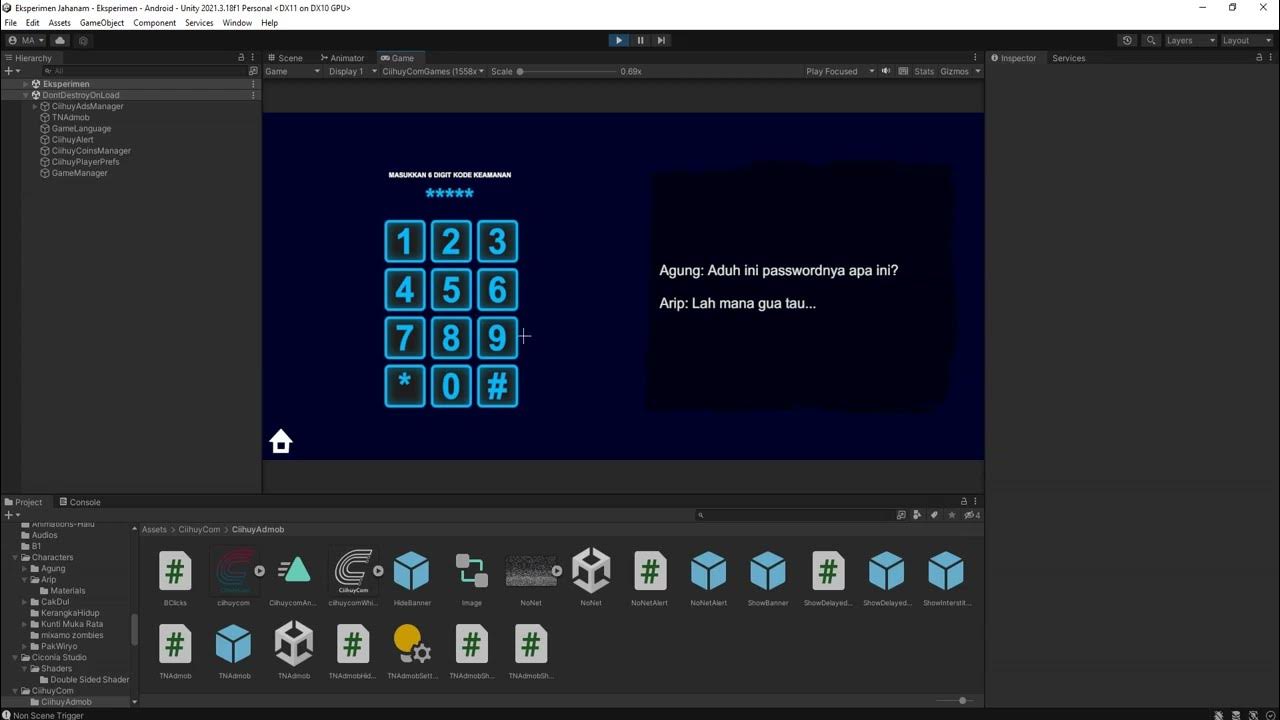 Unity "Enter Correct Passcode" Tutorial - Part 1 : Introduction - YouTube