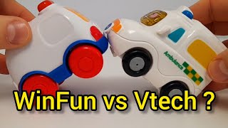 Ambulance Toy Showdown Toottoot Drivers Vs Winfun Go Go Drivers