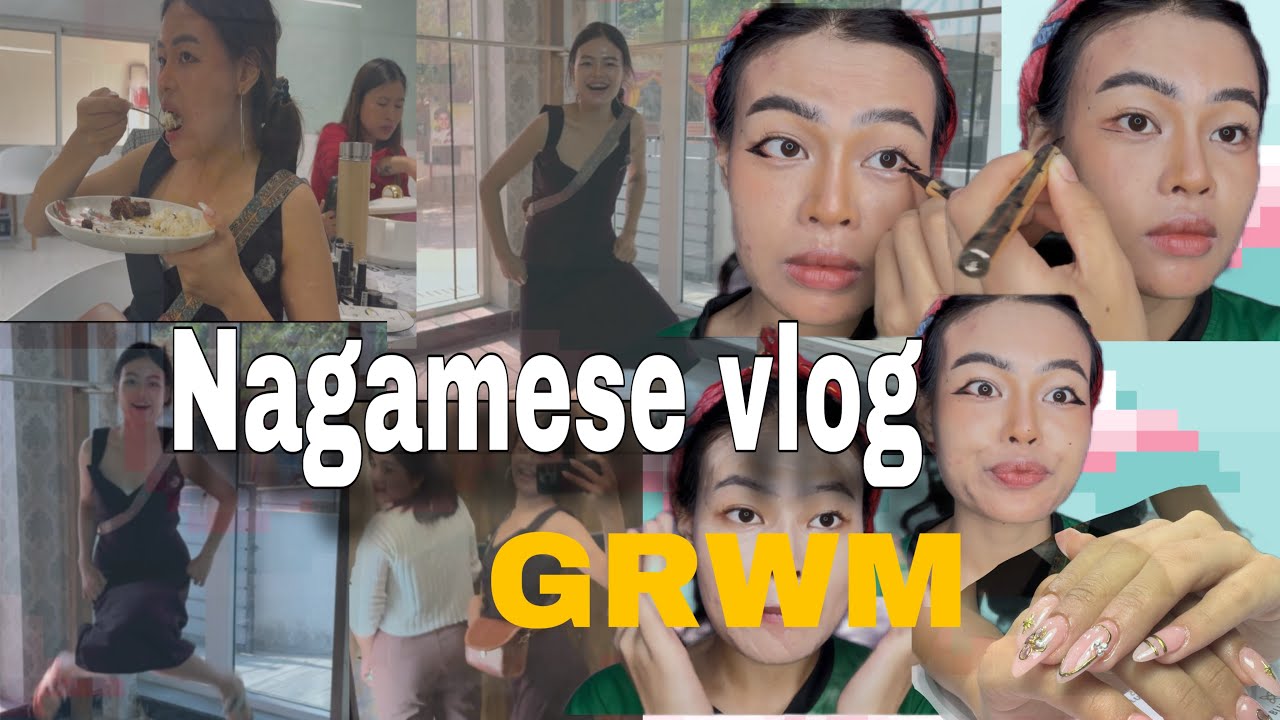 “Nail extension glow-up — watch the transformation!” 🎀🎀GRWM .TANGKHUL speaking NAGAMESE 😱