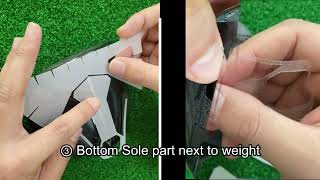 Titleist TSI2 driver Installation Instrucdctions (ROYAL CLUB SKIN)