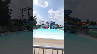 The All American Slide at Wildwater Kingdom - Patriot Plunge!!