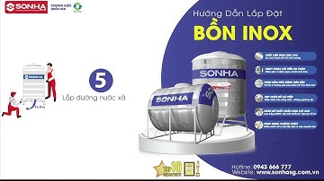 Hướng dẫn lắp Bồn nước inox Sơn Hà Sài Gòn