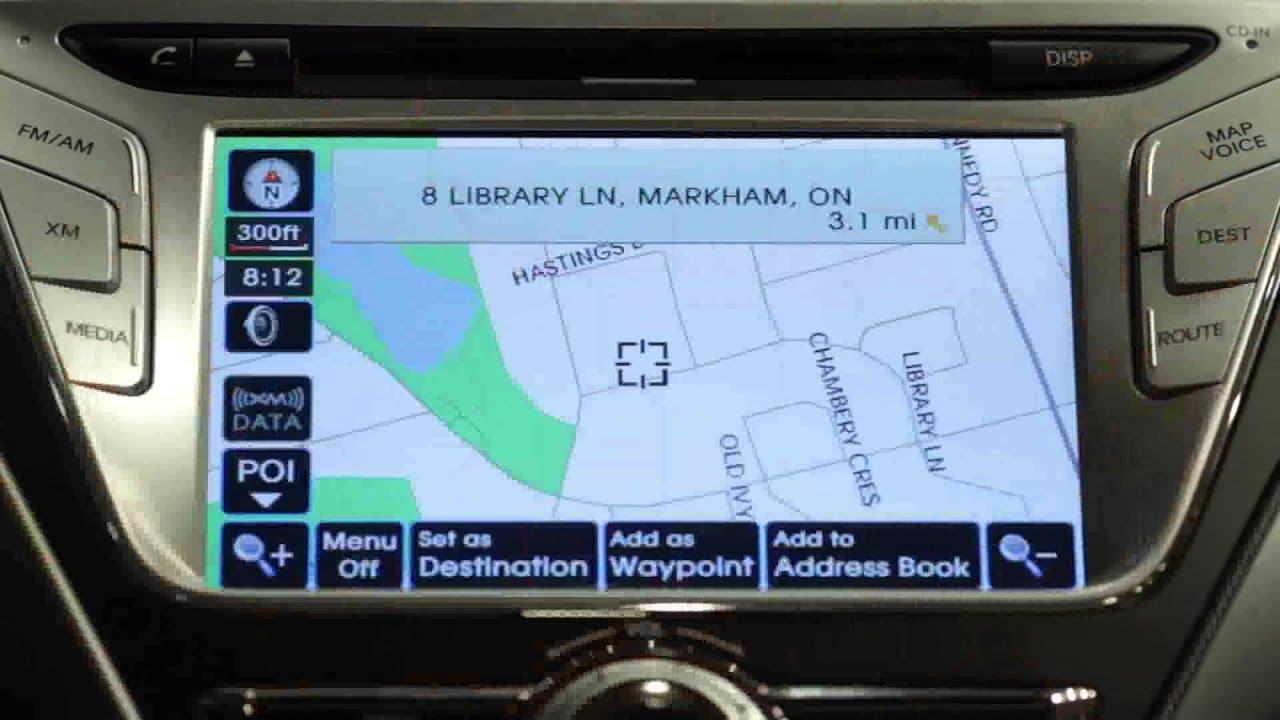 Hyundai Helps with Navigation - YouTube