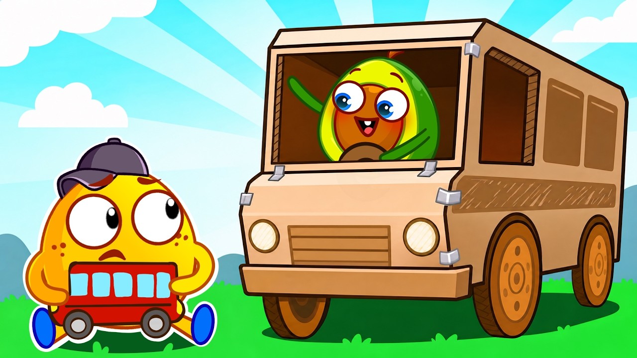 Driving In The Bus for Kids | Sharing Is Caring | Kids Song and Nursery Rhymes