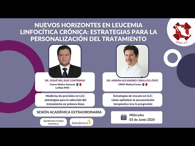 Sesión Ordinaria: "Nuevos horizontes en leucemia linfocítica crónica" (03/06/2026)