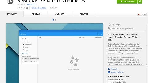 Network File Share for Chrome OS