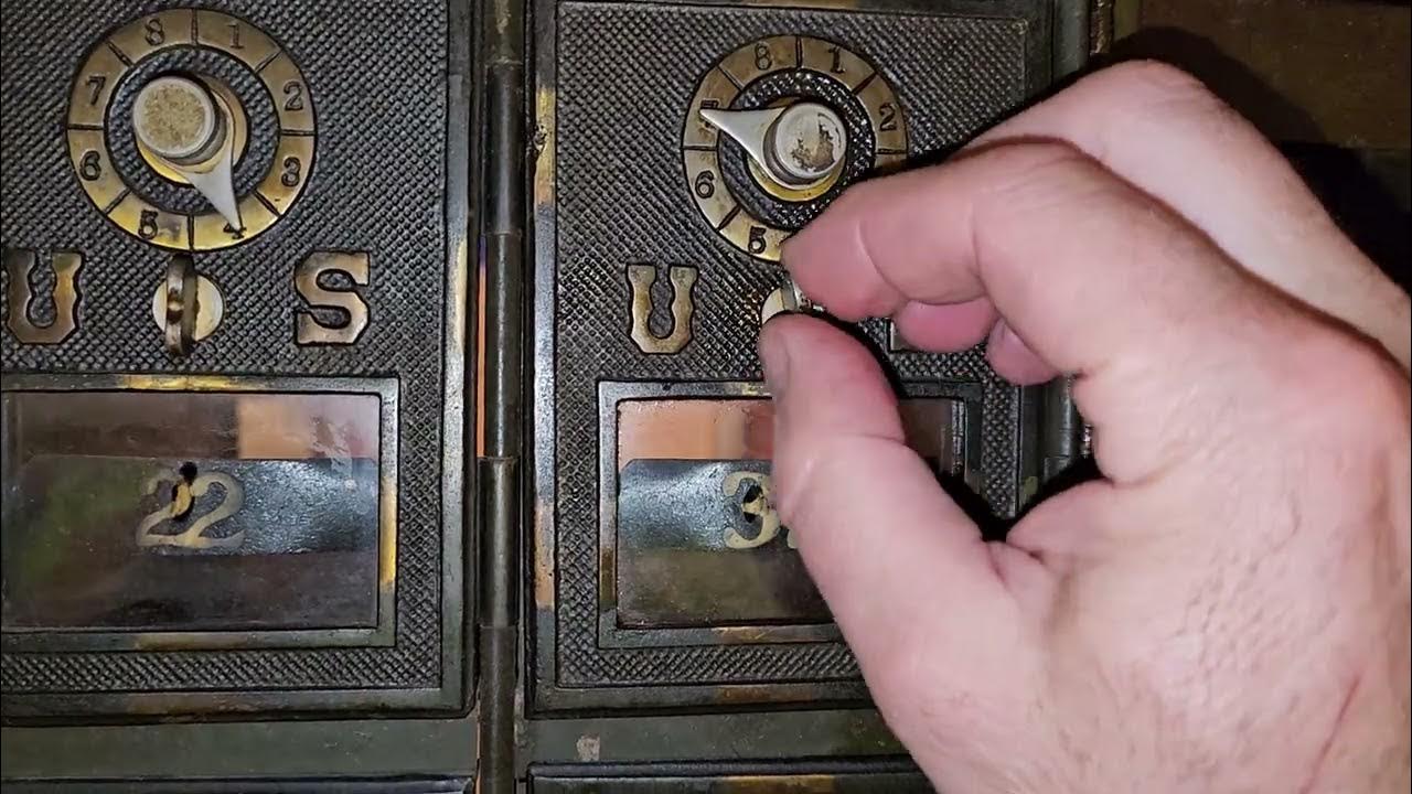 Antique Post Office boxes YouTube