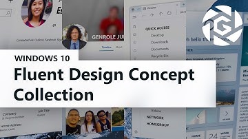 Windows 10 Fluent Design Concept Collection
