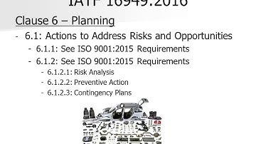 IATF 16949 2016 Overview Presentation and Training