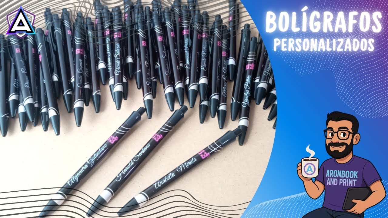 SUBLIMACIÓN DE BOLÍGRAFOS / Como SUBLIMAR Bolígrafos Personalizados