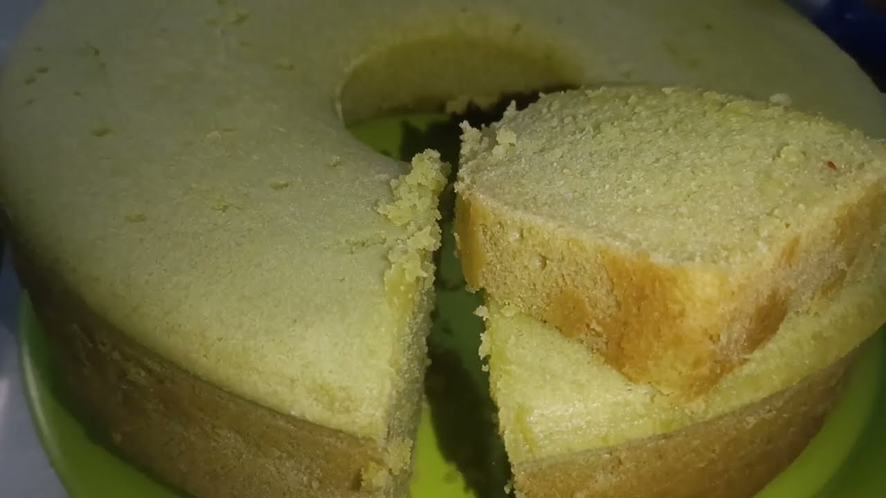 cara bikin bolu mentega pandan yang lembut