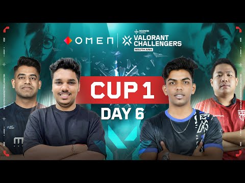 [HINDI] OMEN Valorant Challengers South Asia 2024 | Cup 1-Day 6