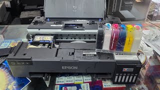 Epson L18050 L8050 DTF printer head open kaise kare headcap change Kare
