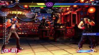 モダン操作・画面端のカウンターヒット始動 5,751 ダメージコンボ｜ドライブゲージとSAゲージを全部使う