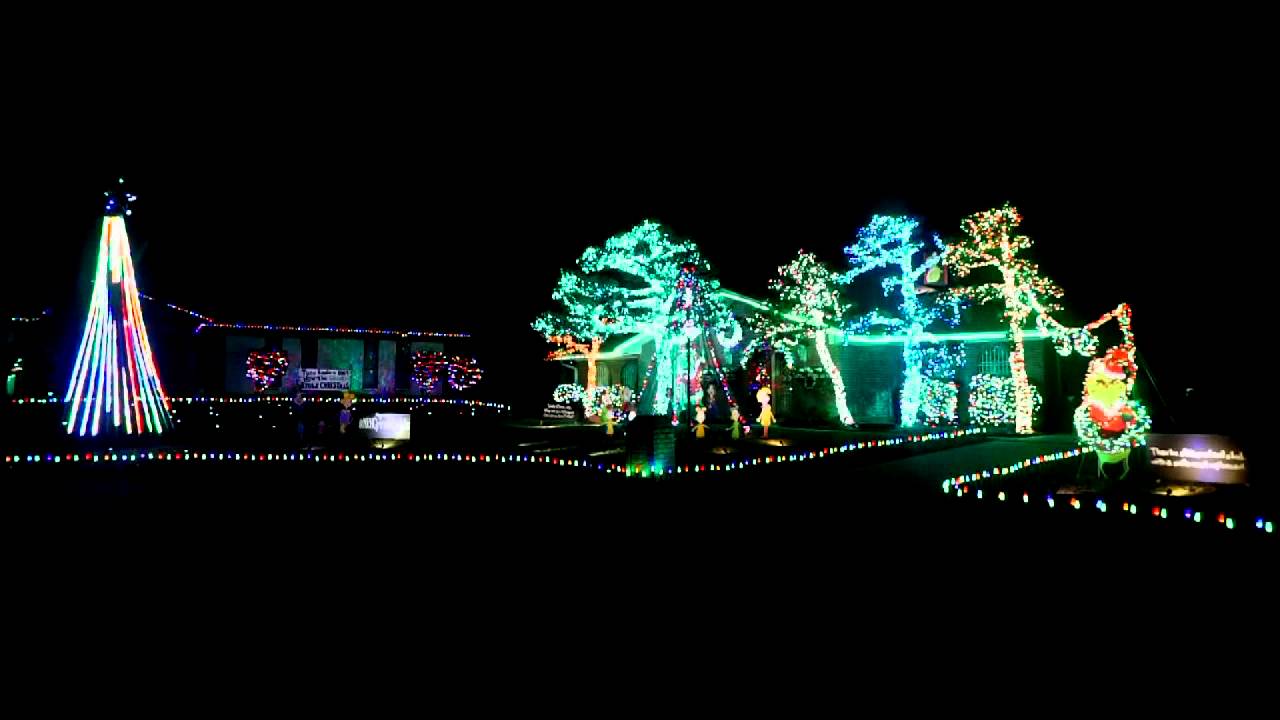 Grinch & Whoville Christmas Lights From Drone YouTube