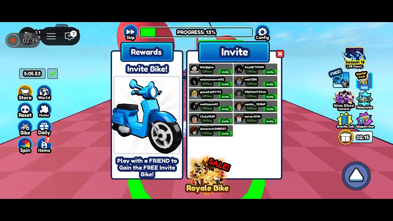 Jugamos a un (ovi con bicicleta 🚲)