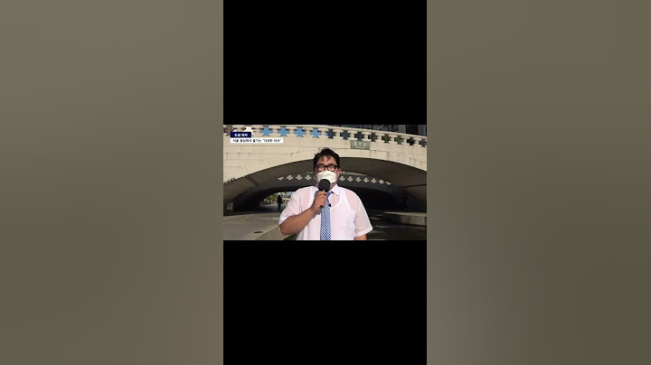 몸으로 뉴스 전하는 기자 (방송사고 레전드)