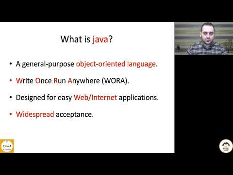 دورة لغة  الجافا 1 مقدمة عن جافا 2 1