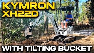 KYMRON XH22D w/ Tilting Bucket for drains and ditches
