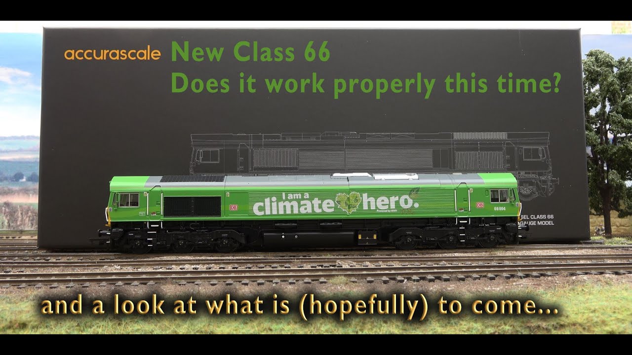 Accurascale Class 66 Climate Hero - YouTube