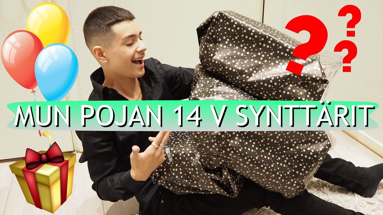 MUN POJAN 14v SYNTTÄRIT VLOGI