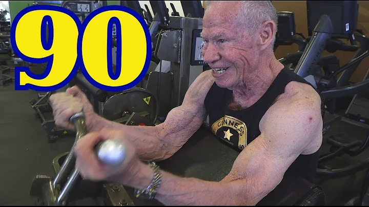 90 Year Old Bodybuilder Jim Arrington Arm Workout