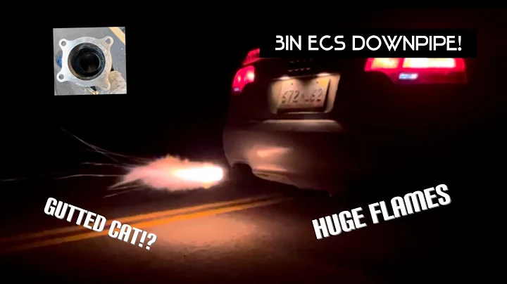 Audi A4 B7 3” ECS Tuning Downpipe Install.! | Sum light..|