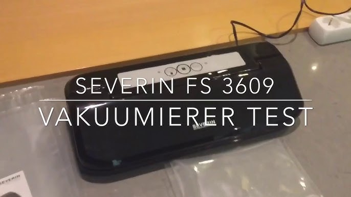 Severin Vakuumierer FS 3609 - YouTube | Vakuumierer