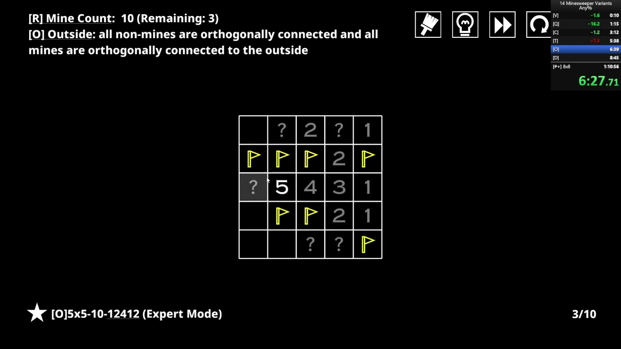 14 Minesweeper Variants - Any% Speedrun - 