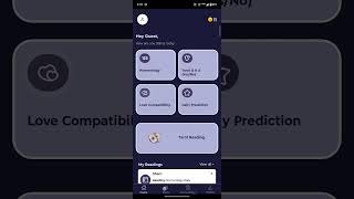 Numerology tarot reading app available on play Store and app Store #website #app Mydestinyarc screenshot 2