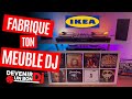 Crer son meuble dj  ikea kallax 2021