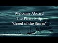 Creaky Old Pirate Ship sailing Mystic Waters full of Sirens and Mermaids on a Foggy Night - ASMR