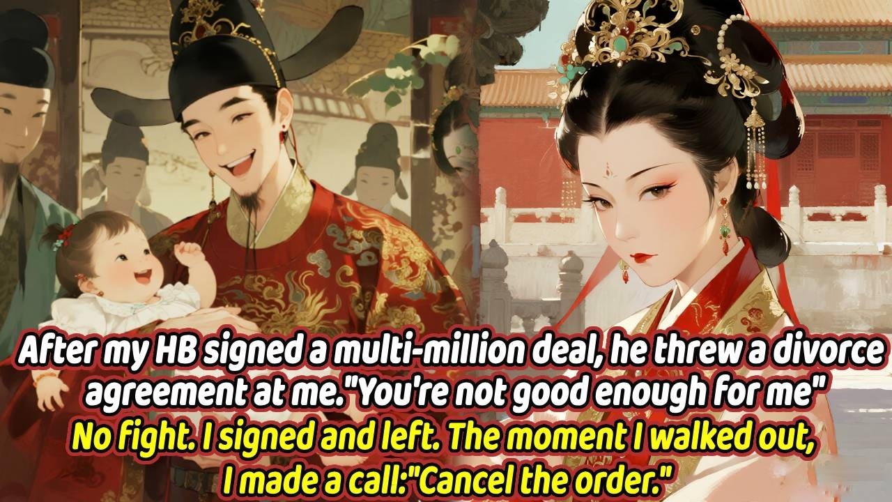 The day I was born, the Emperor held me in his arms and laughed: 