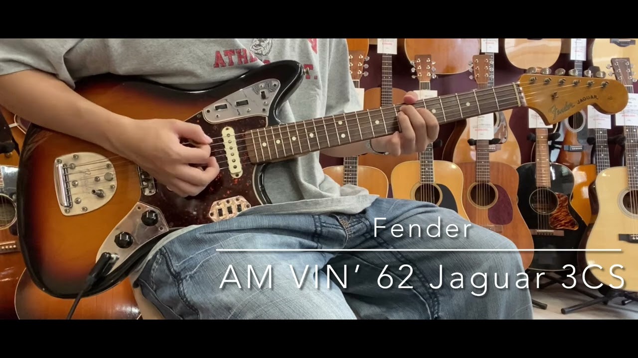 試奏動画】Fender American Vintage '62 Jaguar 3CS [LASTGUITAR