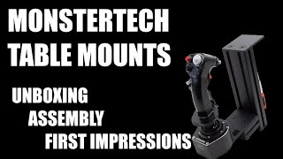 MonsterTech Mounts - Unboxing, Assembly and First Impressions