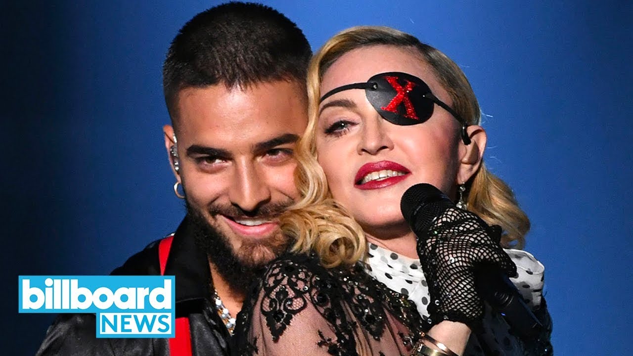 Madonna Maluma Television Debut Of Medellin At 2019 Bbmas