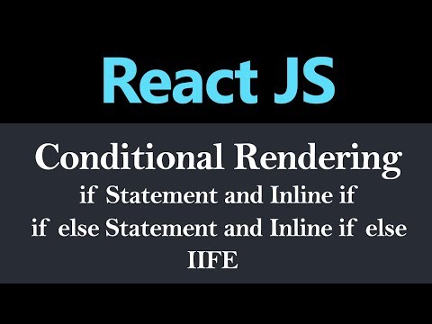 Conditional Rendering in